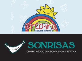 Oferta Clínica dental Sonrisas y Escuela infantil Arco Iris