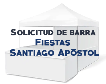 Solicitud de barra ‘Fiestas Santiago Apóstol 2019’