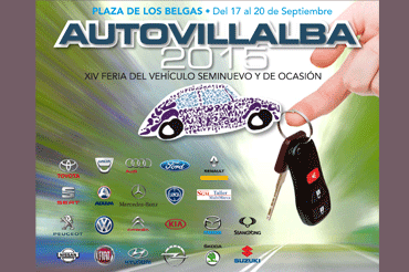 XIV Feria del vehículo seminuevo y de ocasión ‘Autovillalba 2015’