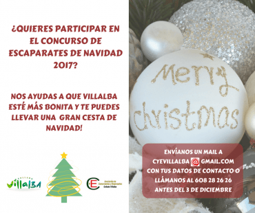 Concurso de escaparates Navidades 2017