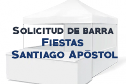 Solicitud de barra ‘Fiestas Santiago Apóstol 2019’