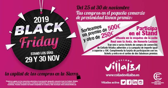 Black Friday en Collado Villalba